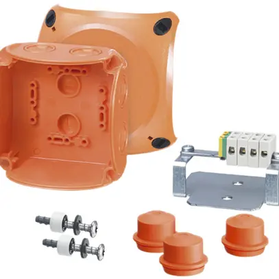 Scatola di derivazione AP 5 poli 1.5…2.5mm² arancione 