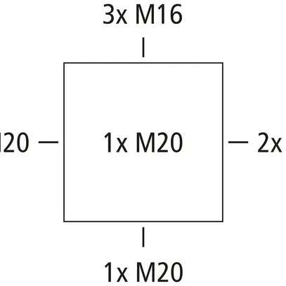 Boîte de dérivation AP Spelsberg Abox 025-L 87×87×52mm IP66 gr 