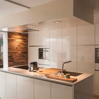 Cadre INC SLV NUMINOS XS carré 160×160mm/Ø70mm blanc 