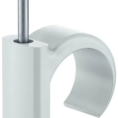 Bride à clou universelle AGRO 20…25mm gris clair 