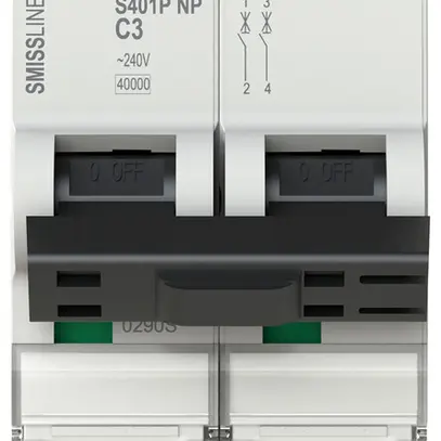Disgiuntore SMISSLINE TP, 1LN, C, 3A, 40kA 
