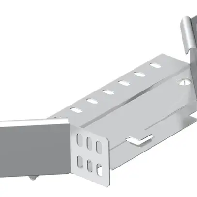 Derivazione a T addossabile MKS 100×60mm zincato 