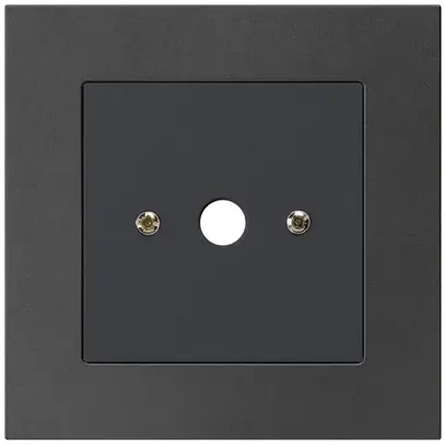 Boîte de raccordement ENC kallysto.pro noir Ø9mm sans bornier 