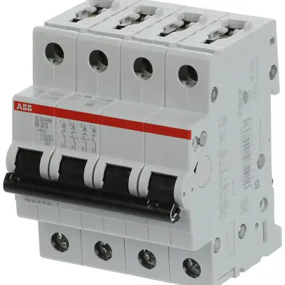 Disjoncteur ABB S204M-B20 20A B 10kA 
