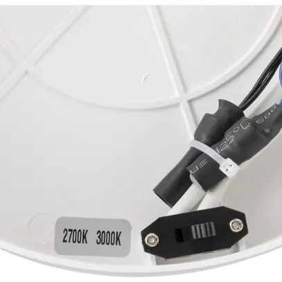 Plafonnier/applique LED SLV ONE 60 CW 23W 750lm 927/930 VAR Ø600 blanc 