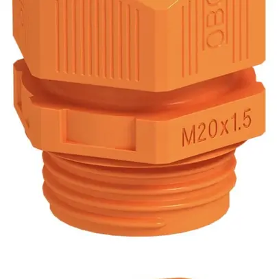 Pressacavo Bettermann M25 arancione per FireBox-T 