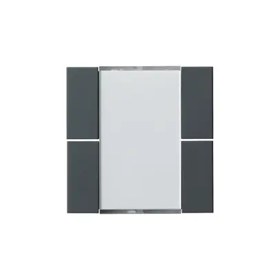 Kit frontal Hager kallysto 4×KNX anthracite 