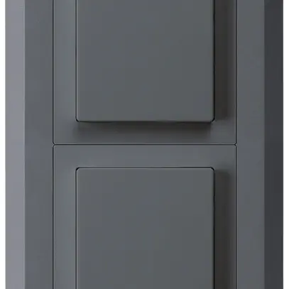 Combinazione INC I-I 3/1P+3/1P antracite kallysto.line 