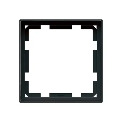 Quadro frontale Hager basico KNX RTR nero 