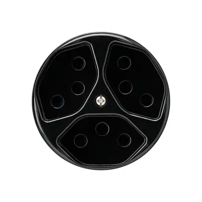 Insert pour prise basico 3×type 13 noir avec sécurité enfants 