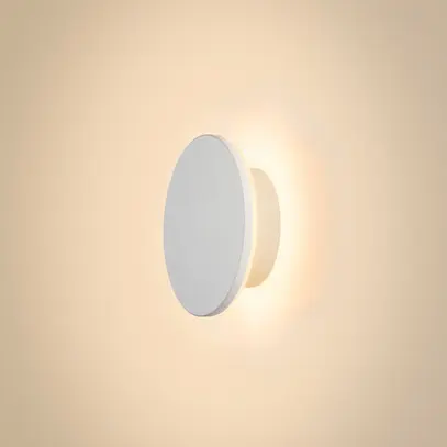 Applique LED SLV D-RING S 7.5W 790lm 827/830 IP65 REG indiretto Ø160mm bianco 