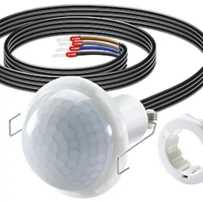 Rilevatore di presenza INS ESYLUX PD-C 360i/12 mini, opale opaco 