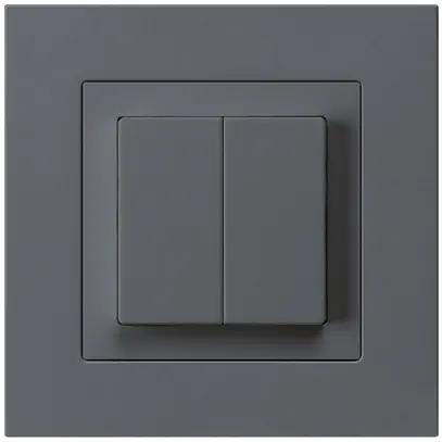 Poussoir ENC kallysto.pro 2×A-R/1P anthracite 