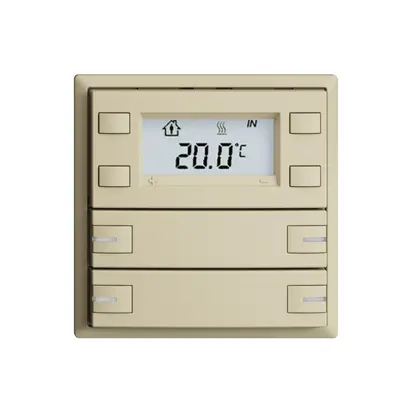 UP-RTH-Taster KNX 4-fach EDIZIOdue F vanille, mit LED RGB 