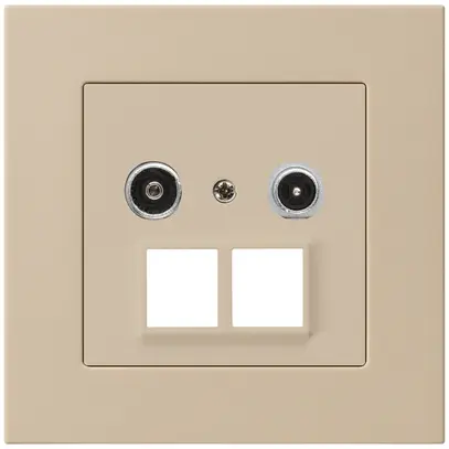 Presa multimedia INC kallysto.pro R/TV 11dB 2GHz beige 