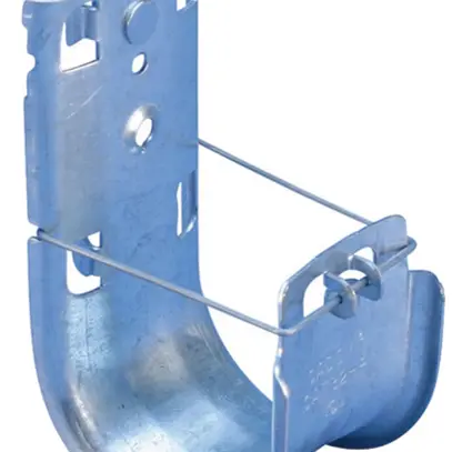Supporto J nVent CADDY Cat HP c.angolo di fissaggio, Ø33.3mm, 6.3mm foro 