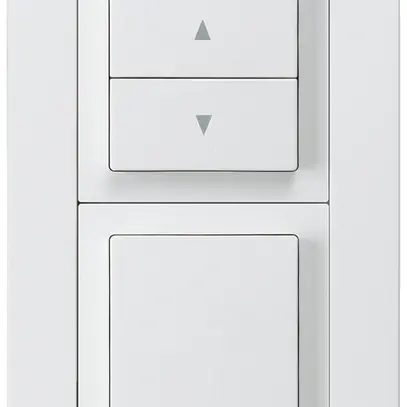 UP-Kombination kallysto.pro Gr.I-I vertikal Storenschalter+Schalter S3 weiss 