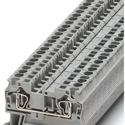 Morsetto 0.08…6mm² raccordo a molla grigio 