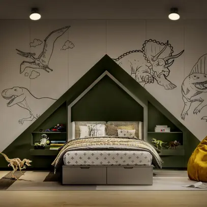 LED-Spot LEDVANCE Decor Moon 5.5W 280lm 830 Ø120×94mm schwarz 1×Spot 