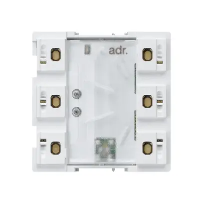 Tasto 6×KNX-BCU Hager con LED systemlink/easylink 