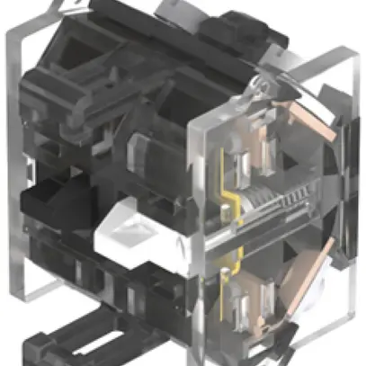 Elemento di commutazione lento EAO04 1Ch+1R 500VAC 10A vite 