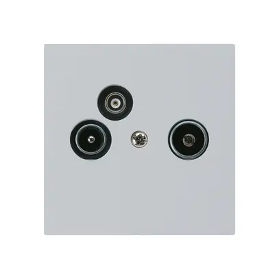 Prise pour antenne R/TV-Données kallysto A 2GHz 11db gris clair 