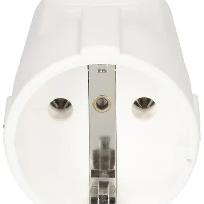 Kupplungssteckdose Schuko MAX HAURI L+N+PE 16A 250V 0.75…1.5mm² weiss 