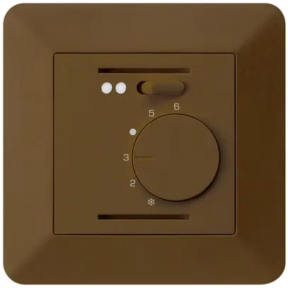 Thermostate d'ambiance ENC kallysto.trend brun pour plancher chauffant 