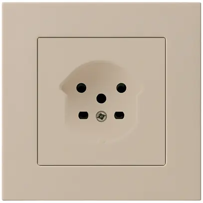 Prise ENC kallysto.pro T15 beige bornes à vis 