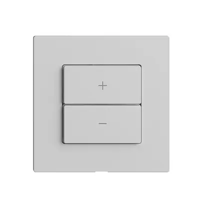 Dimmer Uni-LED 1K/2T Edue Wiser grigio chiaro 