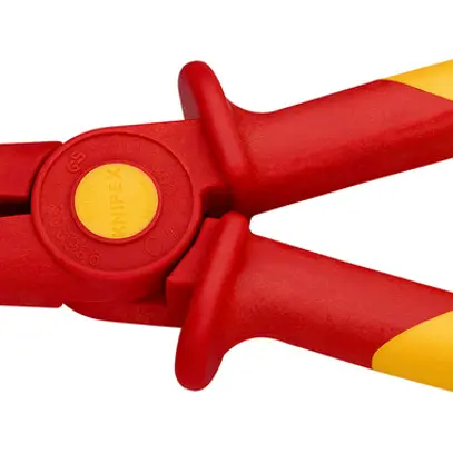 Pince demi-ronde KNIPEX 220mm, 1000VAC/1500VDC 