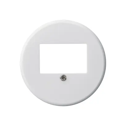 Disco frontale basico per scatola DSL bianco 