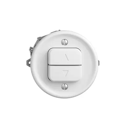 Poussoir pour stores ENC STANDARDdue Q blanc 1 canal 