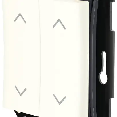 Poussoir RF AP/ENC Plejd WPH-01-A-55W double V/Λ Bluetooth pour cadre 55mm bc 