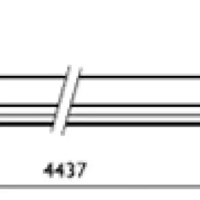 Tragschiene MAXOS 4MX656 493 für TL5 3×49W, 7×2.5mm², weiss 