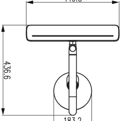 Lampada da tavolo LED Philips VDTMate 14W 600lm 2700…6500K REG bianco 