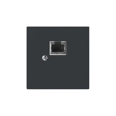 Inserto SIDUS E 1×RJ45 antracite 