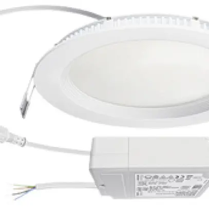 Downlight LED ESYLUX ELSA-2 Ø180 DALI 9W 3000K, 850lm, bianco 