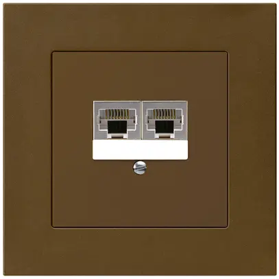 UP-Dose kallysto.pro 2×RJ45s parallel braun 