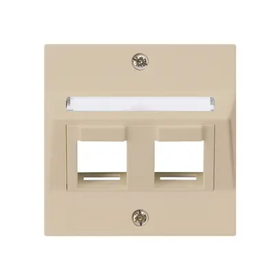 Kit de montage ENC kallysto 2×Keystone beige 