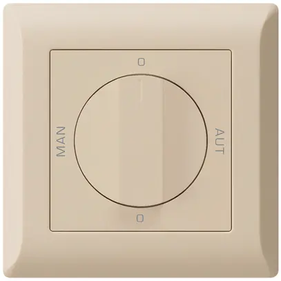 Interrupteur rotatif ENC 0-Man-0-Aut. kallysto.line 2/1L beige avec manette 