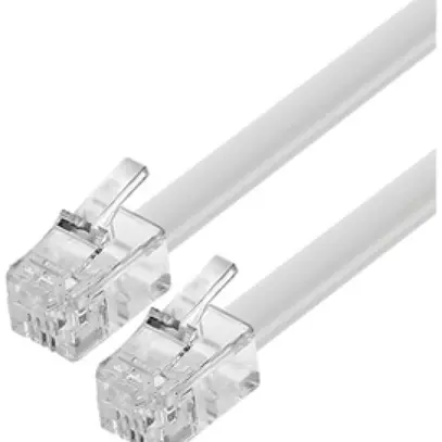 Câble de connexion ESYLUX SmartDriver-2 RJ10, 10m, 8×blanc 