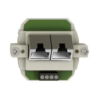 Prise BSE 2×RJ45 séparé ITplus 