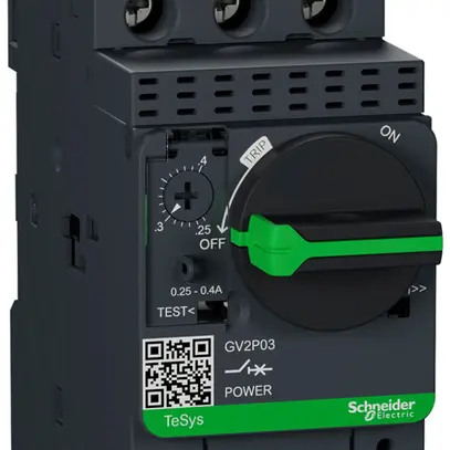 Disgiuntore per motore Schneider GV2P03 0.25…0.40A TeSys 50kA 