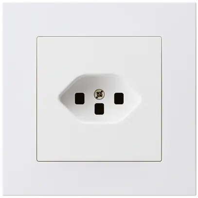 Prise ENC kallysto.pro T23 blanc avec bornes enfichables 