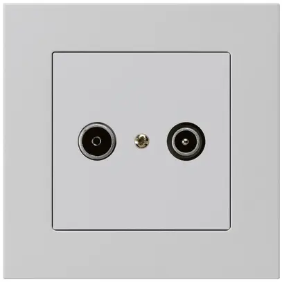 Presa di passaggio INC kallysto.pro R/TV 14dB grigio chiaro 