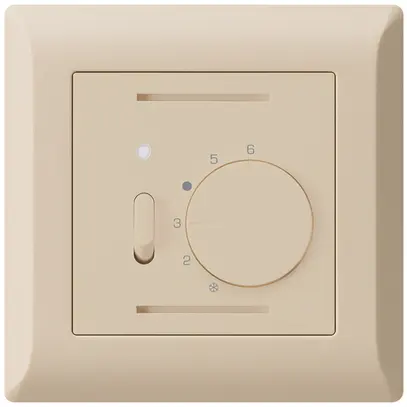 Thermostate d'ambiance ENC kallysto.line beige avec interrupteur 