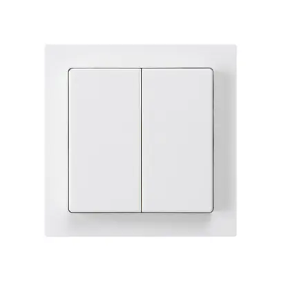Poussoir ENC kallysto 2×A-R/1P blanc 