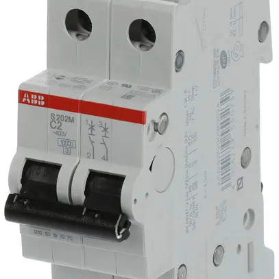 Disjoncteur ABB S202M-C2 2A C 10kA 