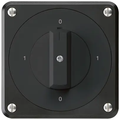 Interrupteur rotatif ENC robusto IP55 schéma 0/3P noir 